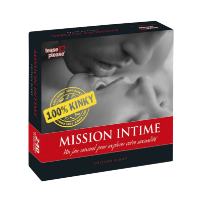 jeu de société sexy mission intime 100% kinky marque Tease & Please