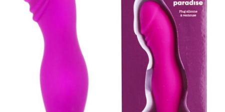 Dildo non vibrant rose Queen Paradise marque Passage du Désir