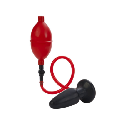 plug anal gonflable noir et rouge expandable marque Colt