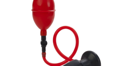 plug anal gonflable noir et rouge expandable marque Colt
