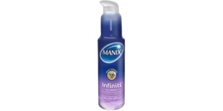 gel lubrifiant en silicone Infiniti marque Manix