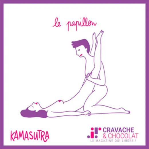 Kamasutra : position du papillon