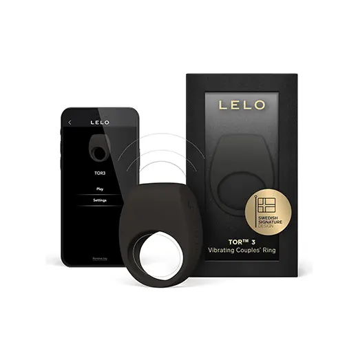 Anneau pénien vibrant connecté Tor 3 Lelo
