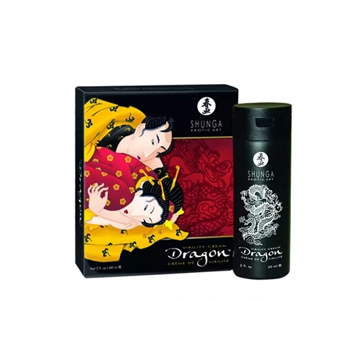 Crème virilité du Dragon pour homme Shunga