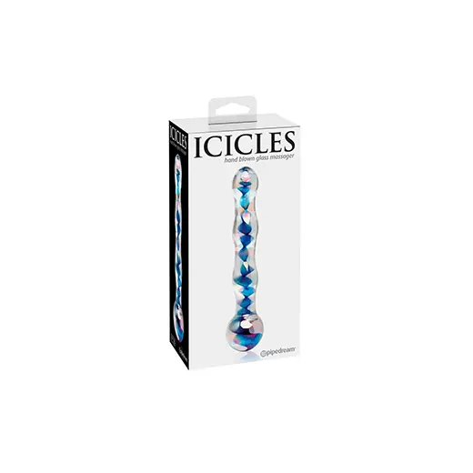 Gode en verre Icicles N°08 Pipedream