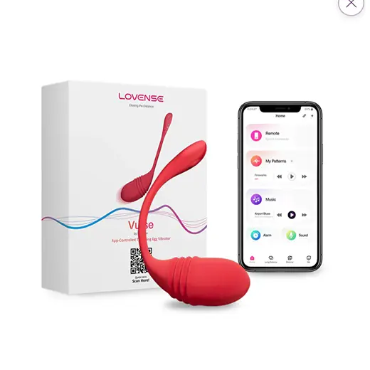 Oeuf vibrant connecté vulse Lovense