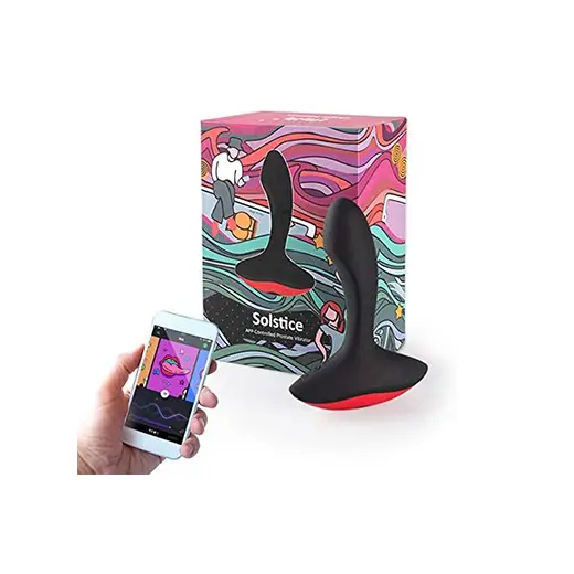 Stimulateur prostatique connecté Solstice Magic Motion Cake