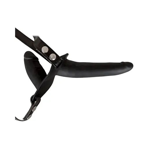 Double gode ceinture Black Silicone You2toys