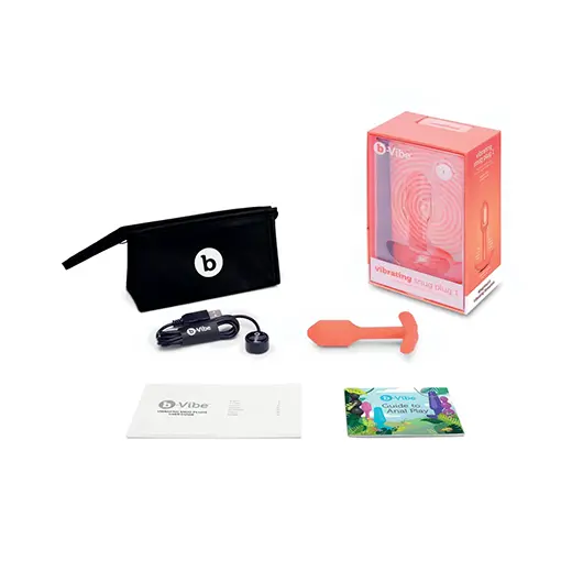 Plug anal B-Vibe Snug Plug 1 (S)