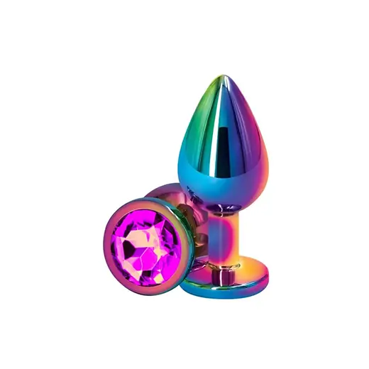 Plug Anal Bijou Rear Assets Multicolor Small NS Novelties