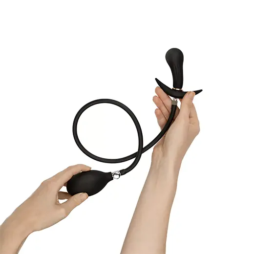 Plug anal gonflable avec pompe 8 cm Anal Collection