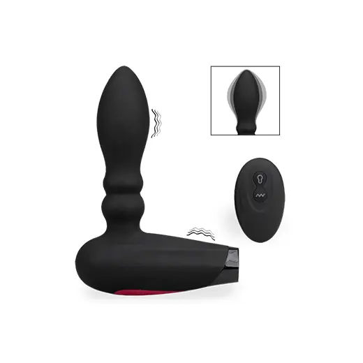 Plug anal gonflable vibrant Boom Love and Vibes