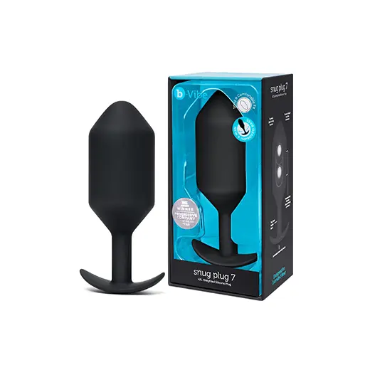 Plug anal lesté B-Vibe Snug Plug 7