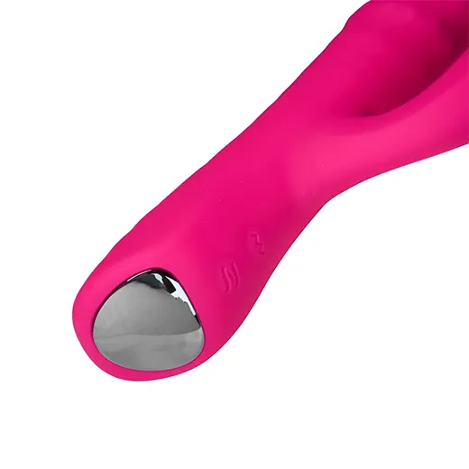 Vibromasseur rabbit connecté point G et clitoris Lovense Velvo